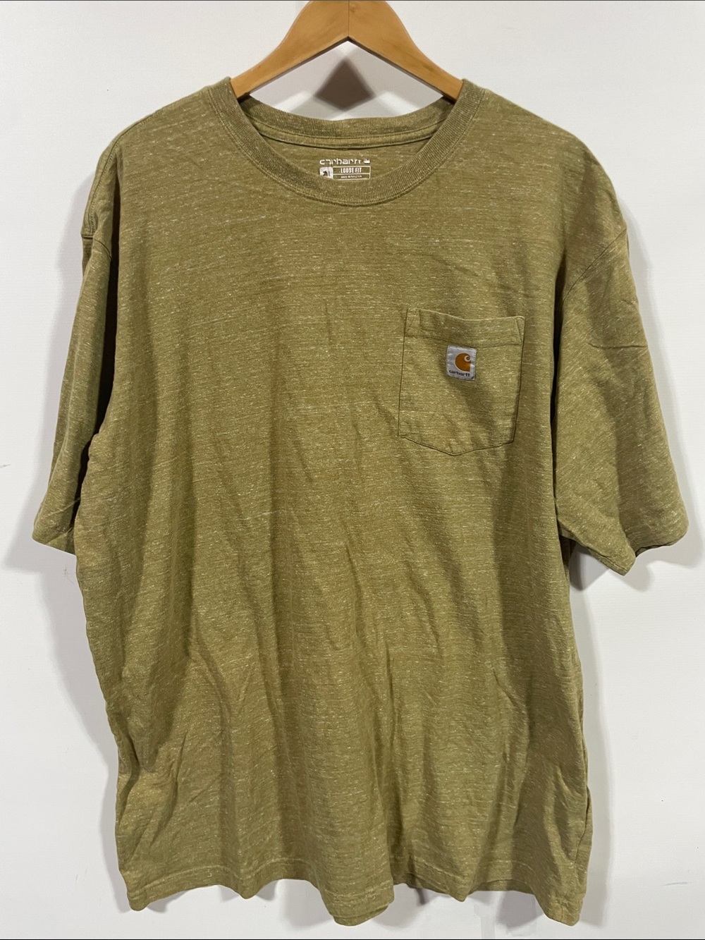 Carhartt Short-Sleeve Pocket Tee in Olive